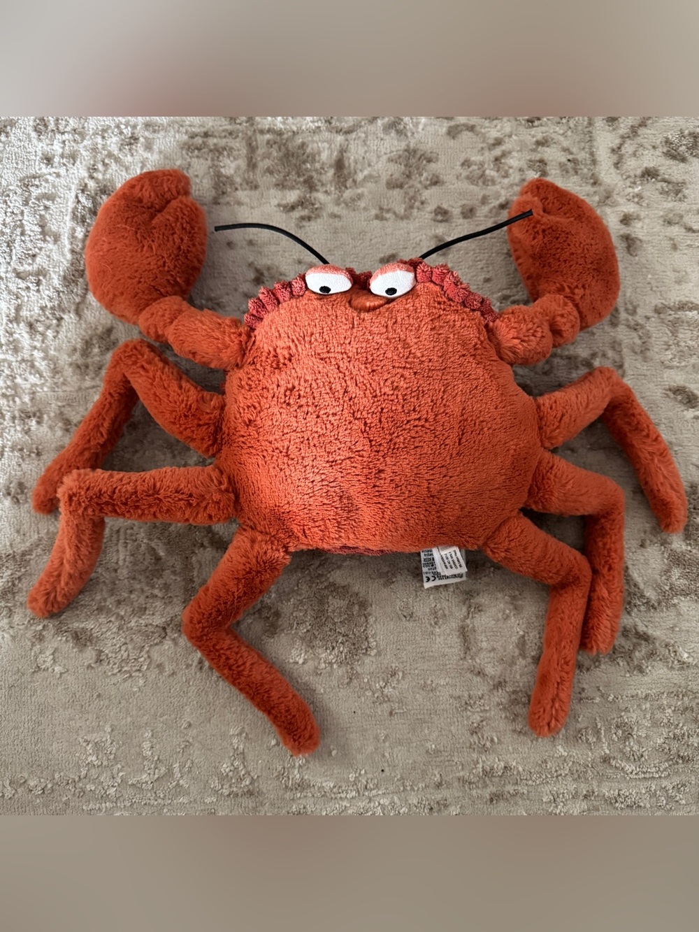 Jellycat Corduroy Crispin Crab